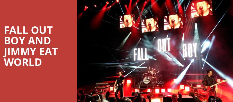 Fall Out Boy and Jimmy Eat World, Bridgestone Arena, Nashville