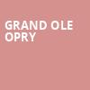 Grand Ole Opry, Grand Ole Opry House, Nashville