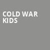 Cold War Kids, Cannery Ballroom, Nashville