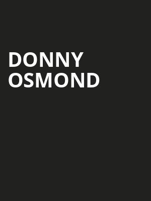 Donny Osmond, Ryman Auditorium, Nashville