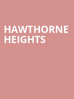 Hawthorne Heights, City Winery Nashville, Nashville