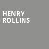 Henry Rollins, Marathon Music Works, Nashville