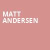 Matt Andersen, City Winery Nashville, Nashville