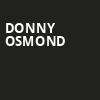 Donny Osmond, Ryman Auditorium, Nashville
