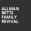 Allman Betts Family Revival, Ryman Auditorium, Nashville