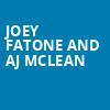 Joey Fatone and AJ McLean, Ryman Auditorium, Nashville